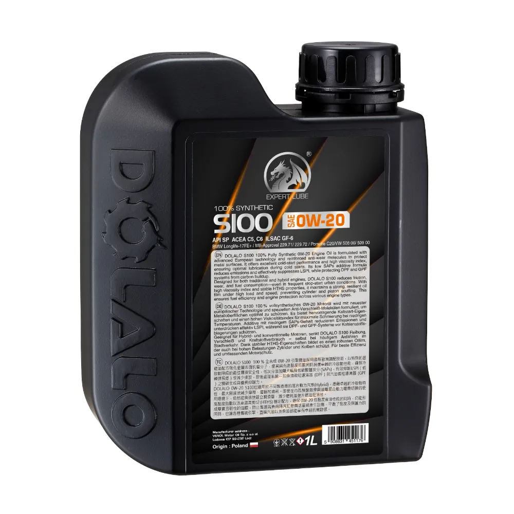 SUPERIOR S100 0W-20 全合成機油