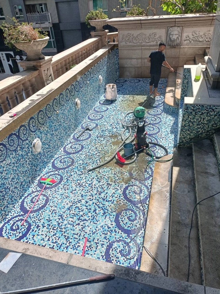 淡水別墅泳池清洗