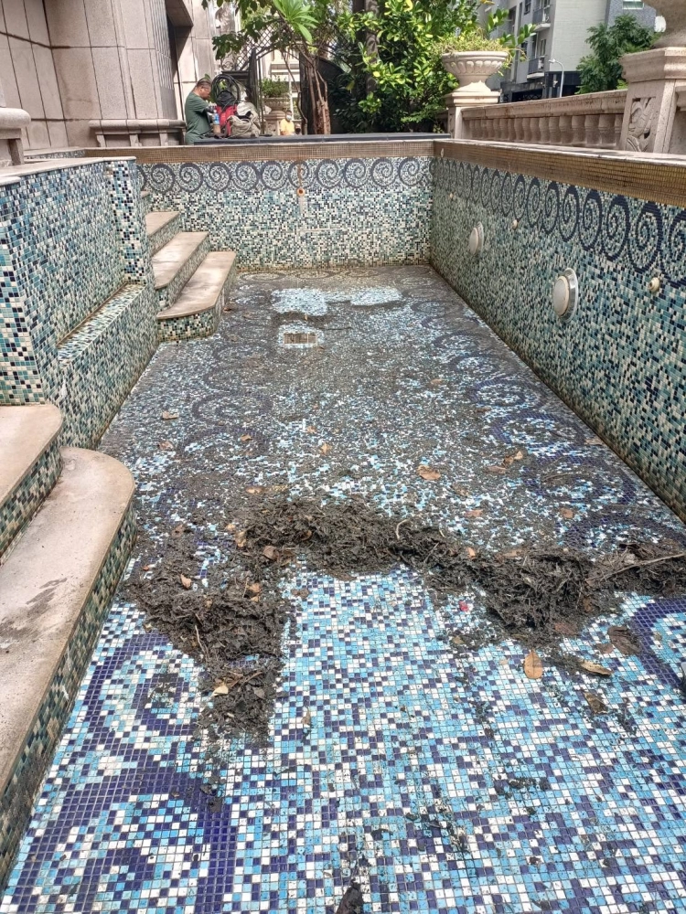 淡水別墅泳池清洗