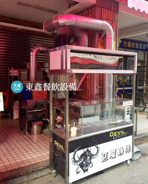 造型餐車推薦-惡魔雞排⁄行動攤車台⁄造型車台⁄訂做車台