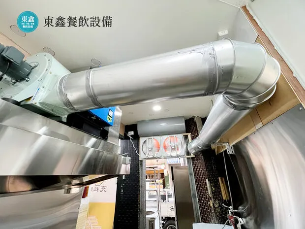 拉麵店靜電除油風管設備 美德街拉麵店遷移餐飲設備施工