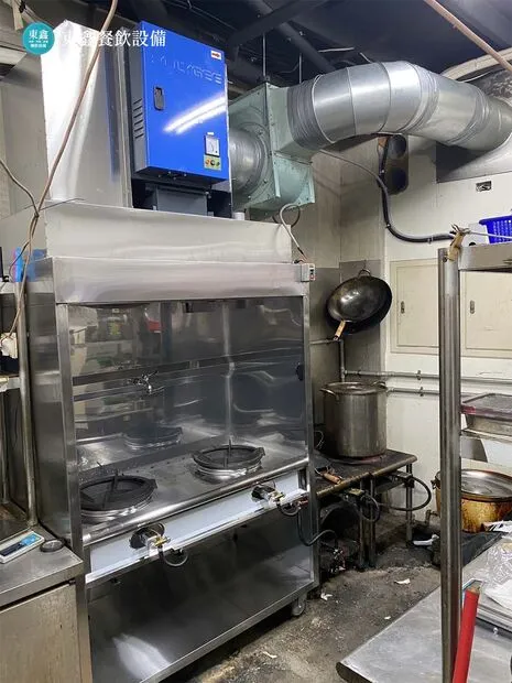 烤魚店油煙炒台設備更新 台中城里城外巫山烤魚餐飲設備案例