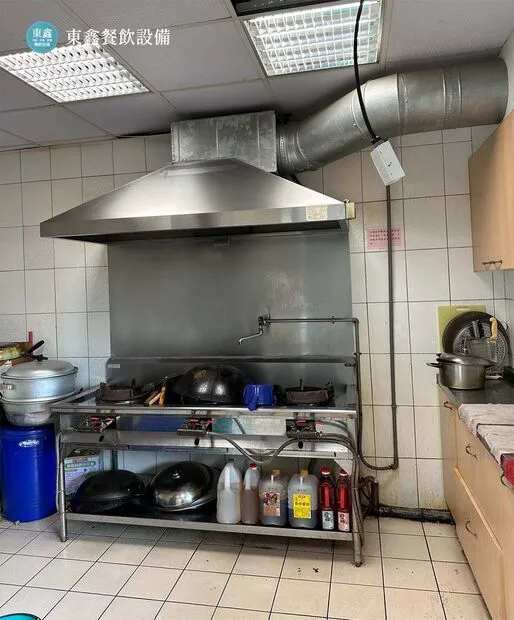 銀行職員餐廳油煙設備更換 台中玉山銀行大里分行案例