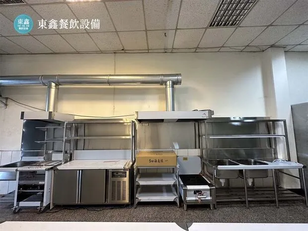 日式咖哩餐廳開放式廚房設備 台中三鷹咖哩餐飲設備規劃案例