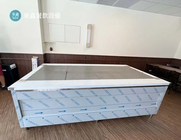 蔬食餐廳大型自助餐檯訂製 彰化覓特蔬坊餐飲設備案例