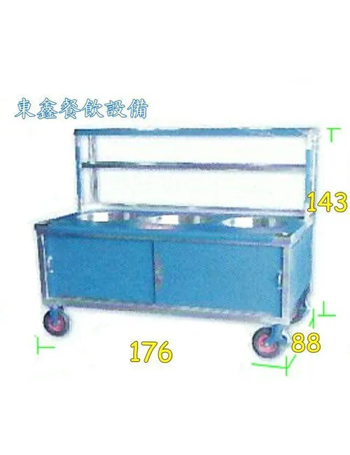 全新3口車台+玻璃上架