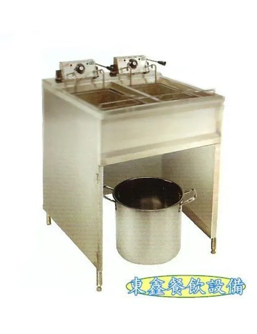 HY-537(雙槽)電力落地型油炸機