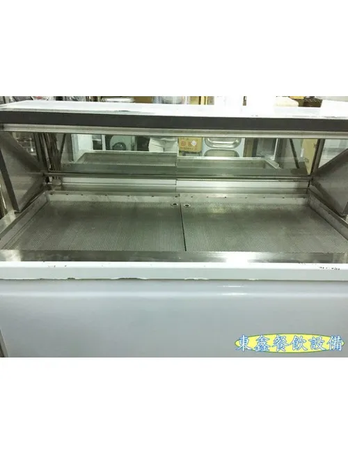 全新 雙面開冷藏展示台+ㄇ型招牌架