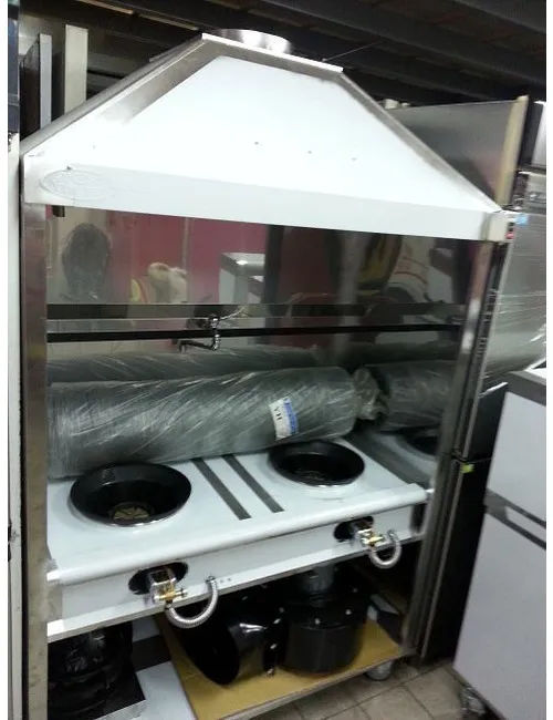 全新煙罩型2口炒台