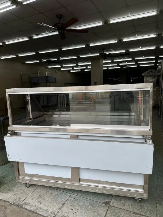 | 尚未開放下單 | 全新 掀蓋式滷味展示冰箱(304純白鐵)