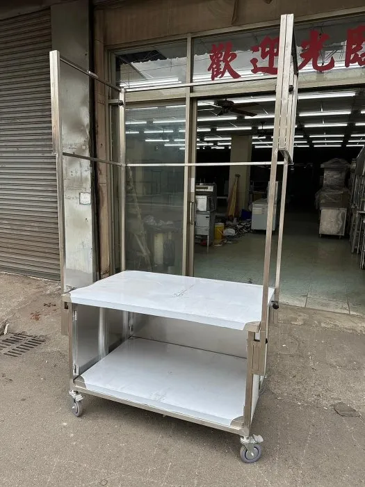 | 尚未開放下單 | 複合式平台型攤車(304純白鐵)