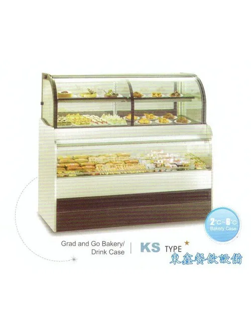 KS 雙層玻璃展示櫃