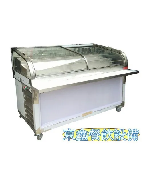 全新 5尺8冷藏展示冰箱