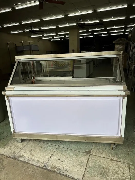 | 尚未開放下單 | 全新 掀蓋式滷味展示冰箱(304純白鐵)