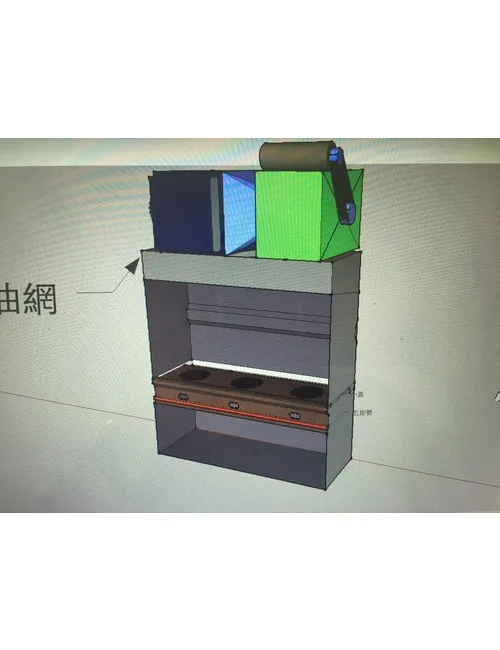 三口炒台 + 靜電機配製