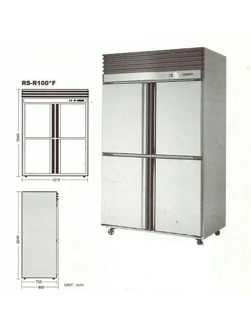 全新4門風冷半凍藏冰箱