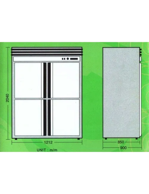 全新 瑞興 4尺風冷半凍藏麵團櫃