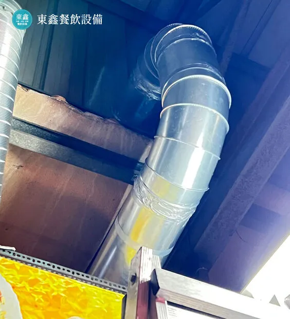 台中油煙風管設備 東區新光黃昏市場餐飲設備案例