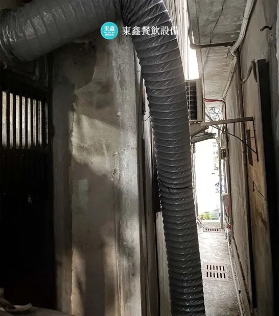 台中日本料理餐廳廚房油煙規劃 花淺食巷案例