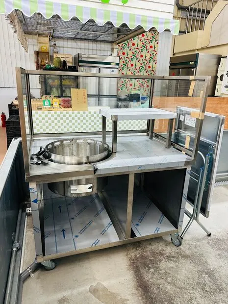 訂製玻璃白鐵車台