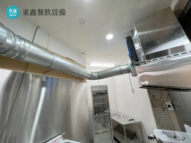 拉麵店靜電除油風管設備 美德街拉麵店遷移餐飲設備施工