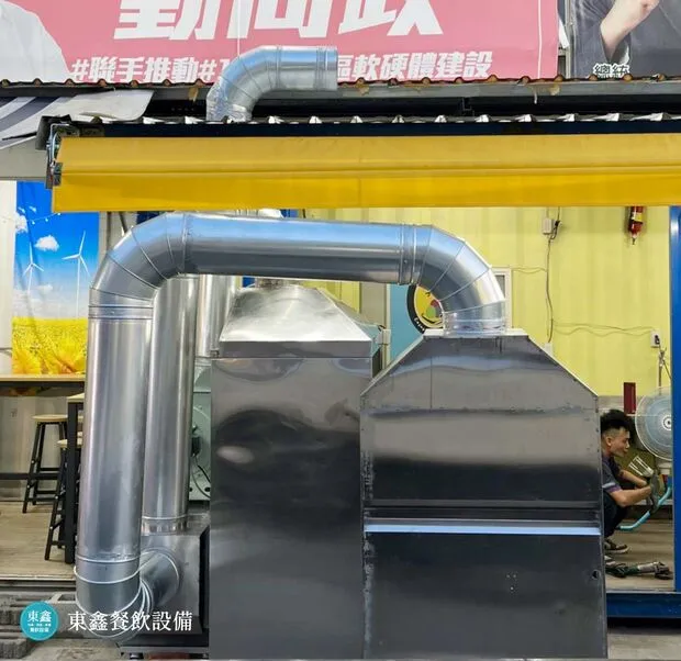 炭烤串燒店廚房油煙餐飲設備 台中漢口路規劃案例