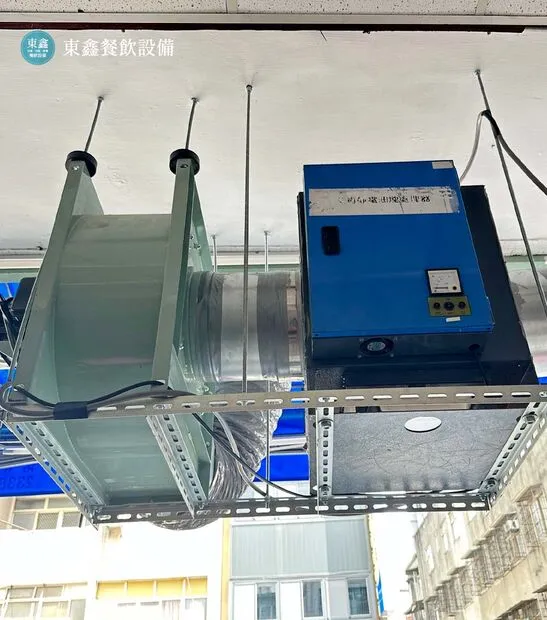熱炒店靜電油煙 馬達設備更新 台中中華路現炒餐廳案例