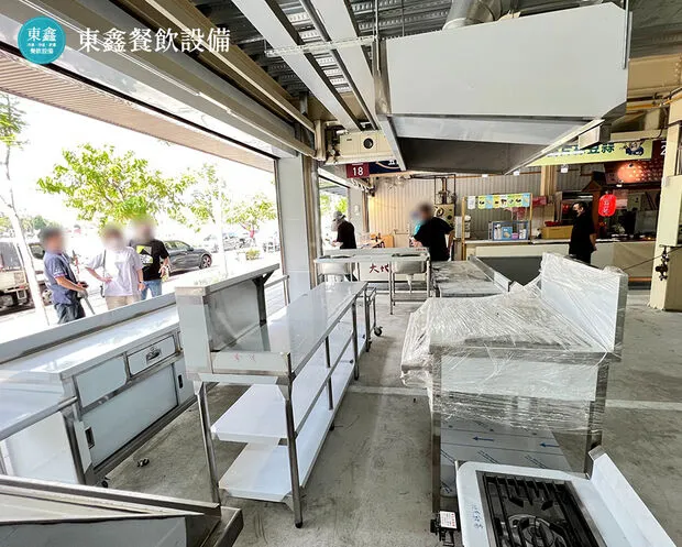 台中商場商家廚房餐飲設備規劃 大地商場規劃案例