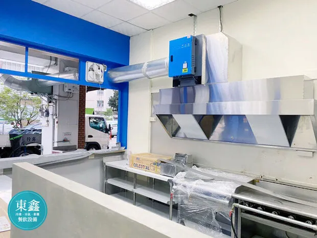 苗栗早午餐店 排油煙施作案例