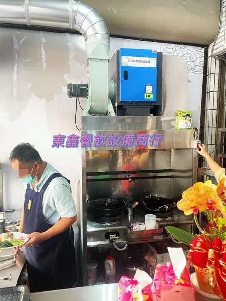 炒台靜電處理機家常便當店規劃實例