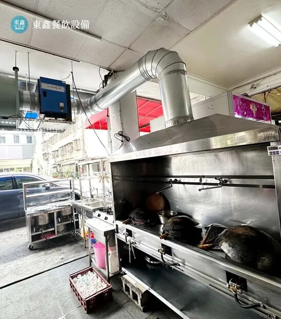 熱炒店靜電油煙 馬達設備更新 台中中華路現炒餐廳案例