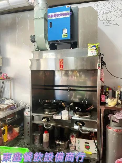 炒台靜電處理機家常便當店規劃實例