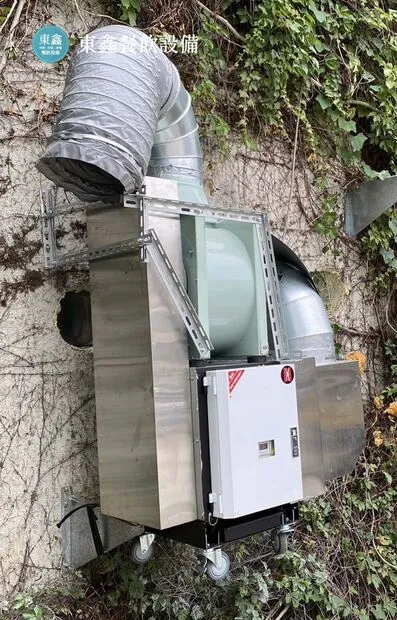 台中法式餐廳抽風設備更新 綠萼159地中海南法料理設備安裝案例
