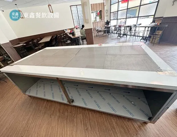 蔬食餐廳大型自助餐檯訂製 彰化覓特蔬坊餐飲設備案例