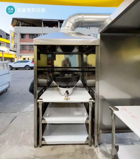 炭烤串燒店廚房油煙餐飲設備 台中漢口路規劃案例
