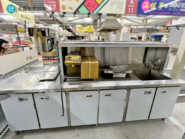 台中商場商家靜電機串連設計 大地商場商家餐飲設備案例