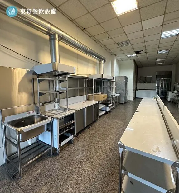 日式咖哩餐廳開放式廚房設備 台中三鷹咖哩餐飲設備規劃案例