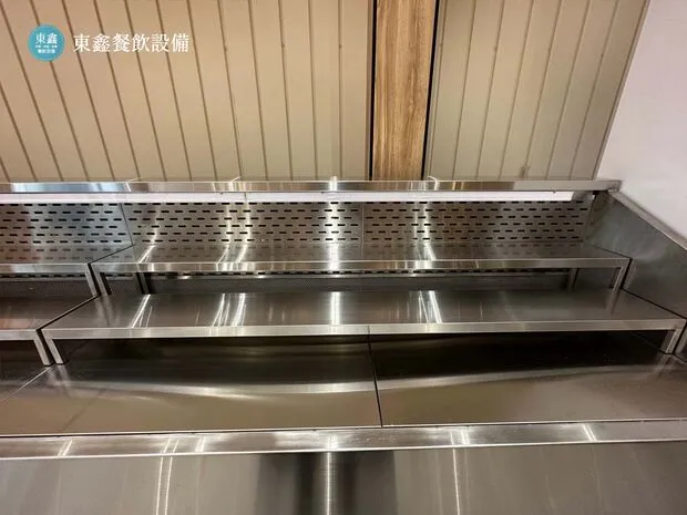 羊肉爐大型自助吧台訂製 廚房水槽 台中耀武羊威羊肉爐開店設備案例