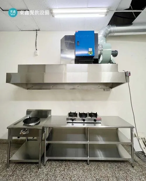 台中市南區油煙罩訂製 高工路餐廳油煙設備案例