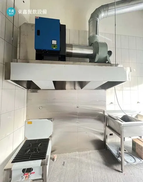 台中老人養護中心廚房靜電除油煙機 豐原區規劃案例