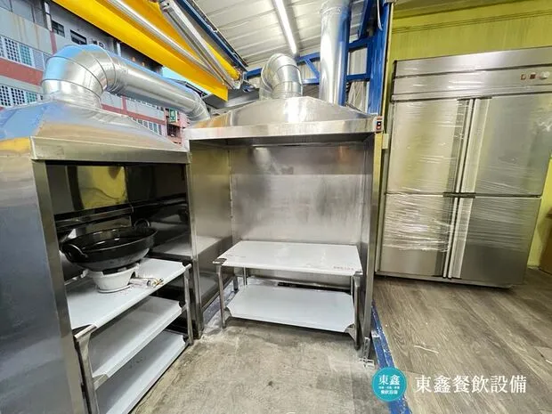 炭烤串燒店廚房油煙餐飲設備 台中漢口路規劃案例