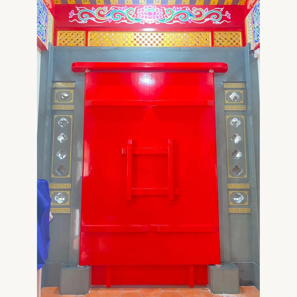 台南永安慈母宮廟門