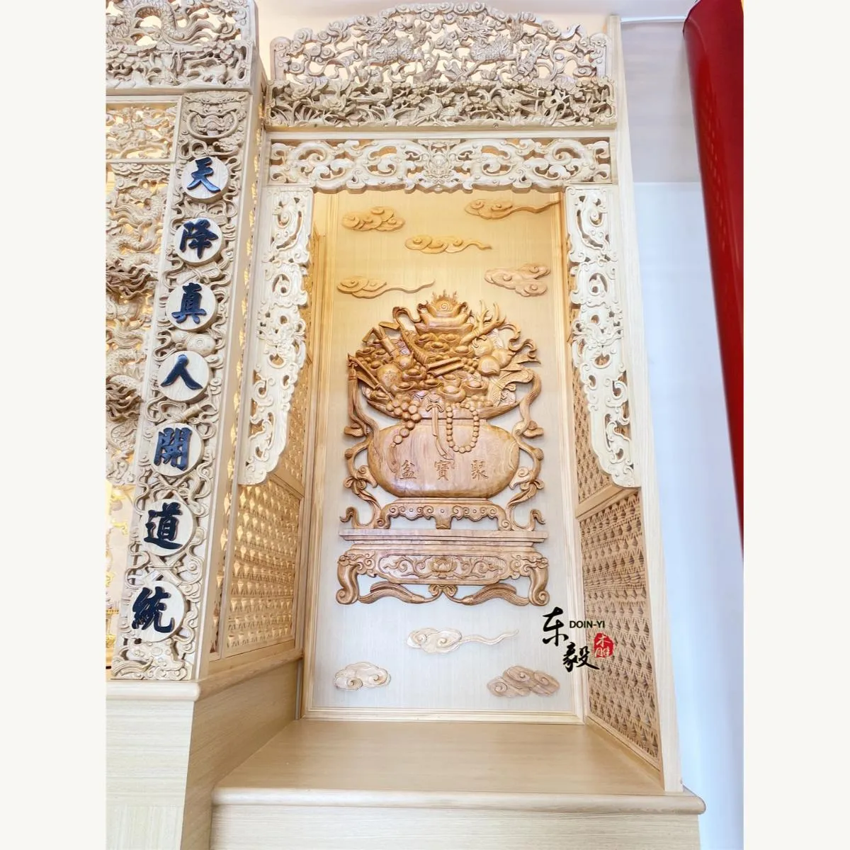 歸仁聖道院武財神後貼