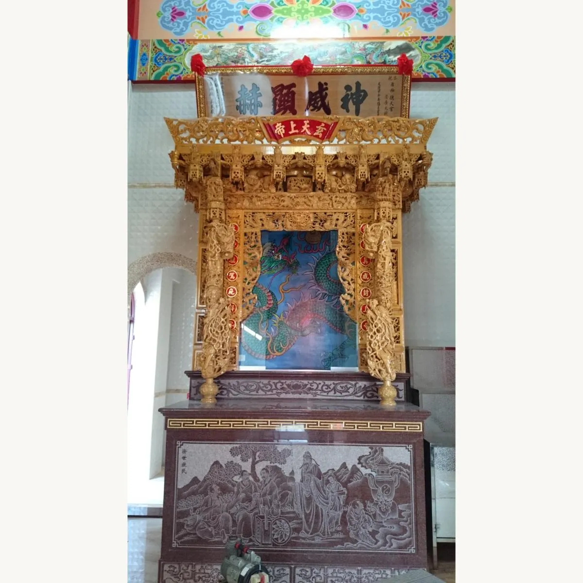 台南歸仁德天宮大邊