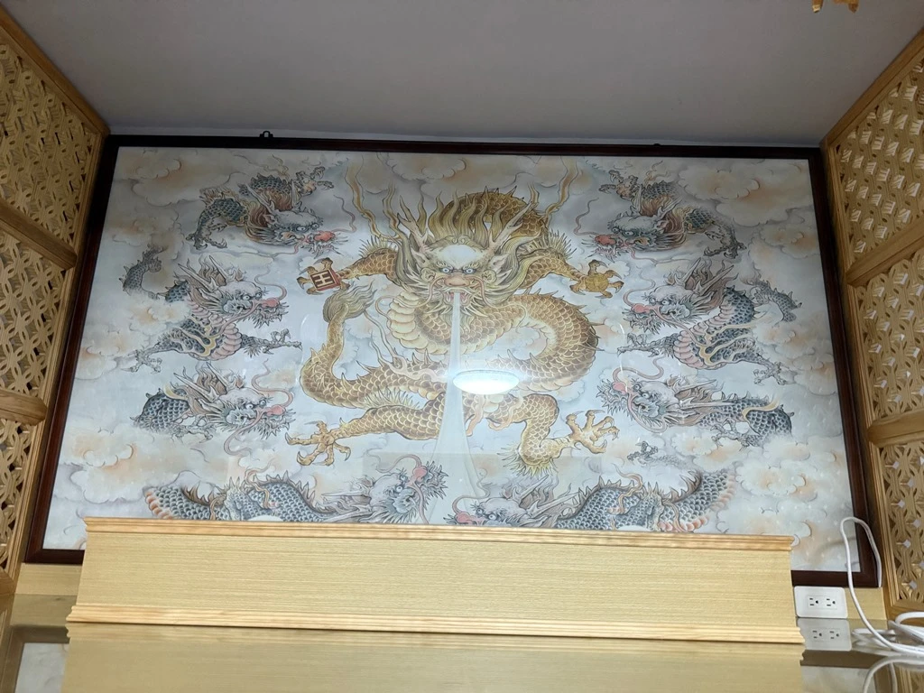 九龍圖｜後貼彩貼｜