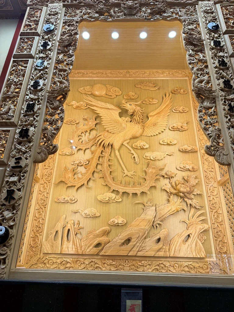 中埔東興宮鳳凰｜浮雕後貼｜