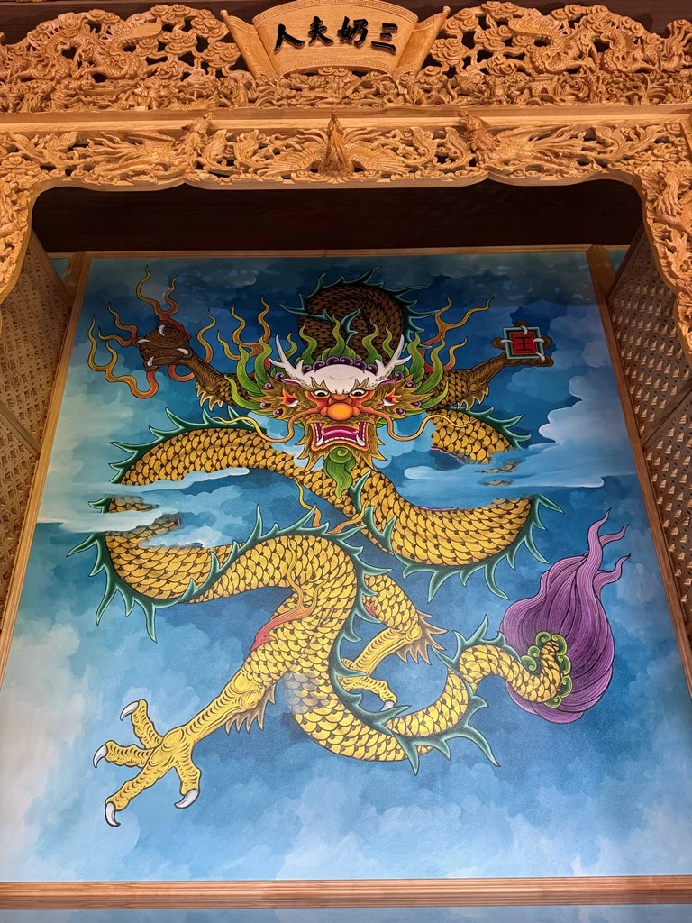 台中臨水妙聖宮猛龍｜後貼彩貼｜
