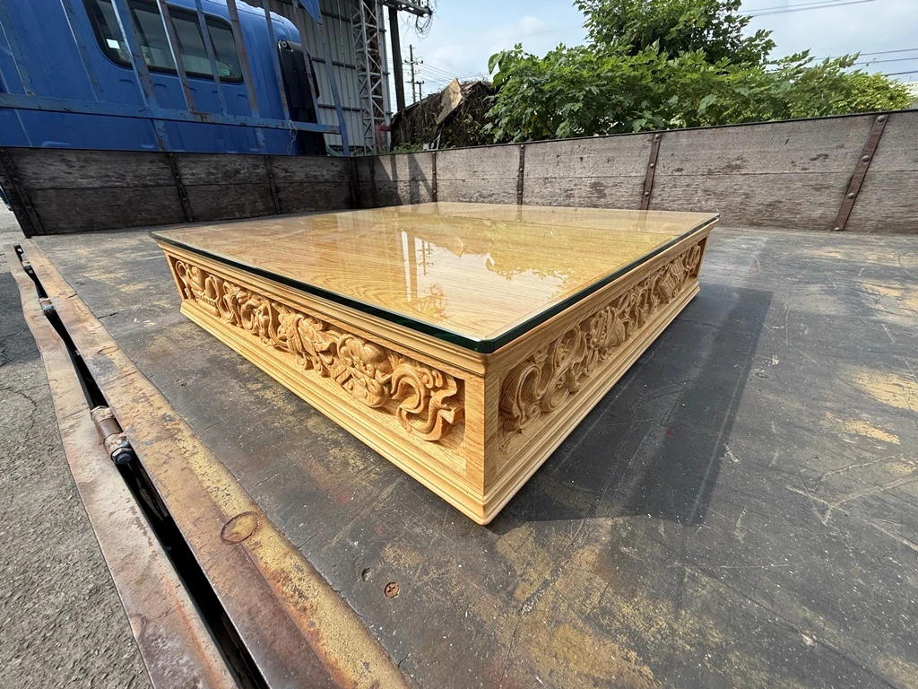 實木雕刻神明座｜木作作品｜