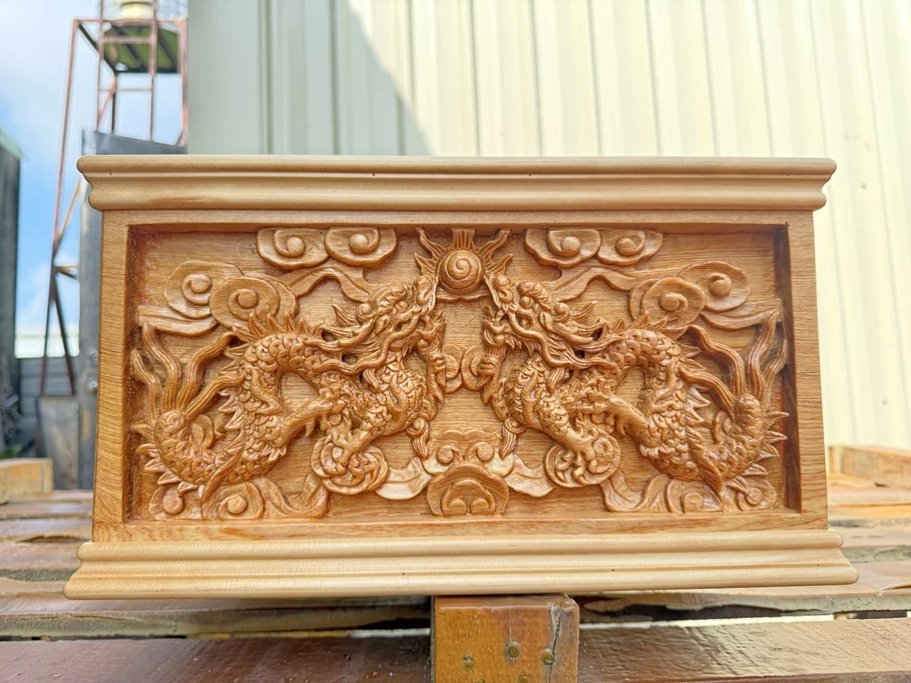 實木雕刻神明座｜木作作品｜