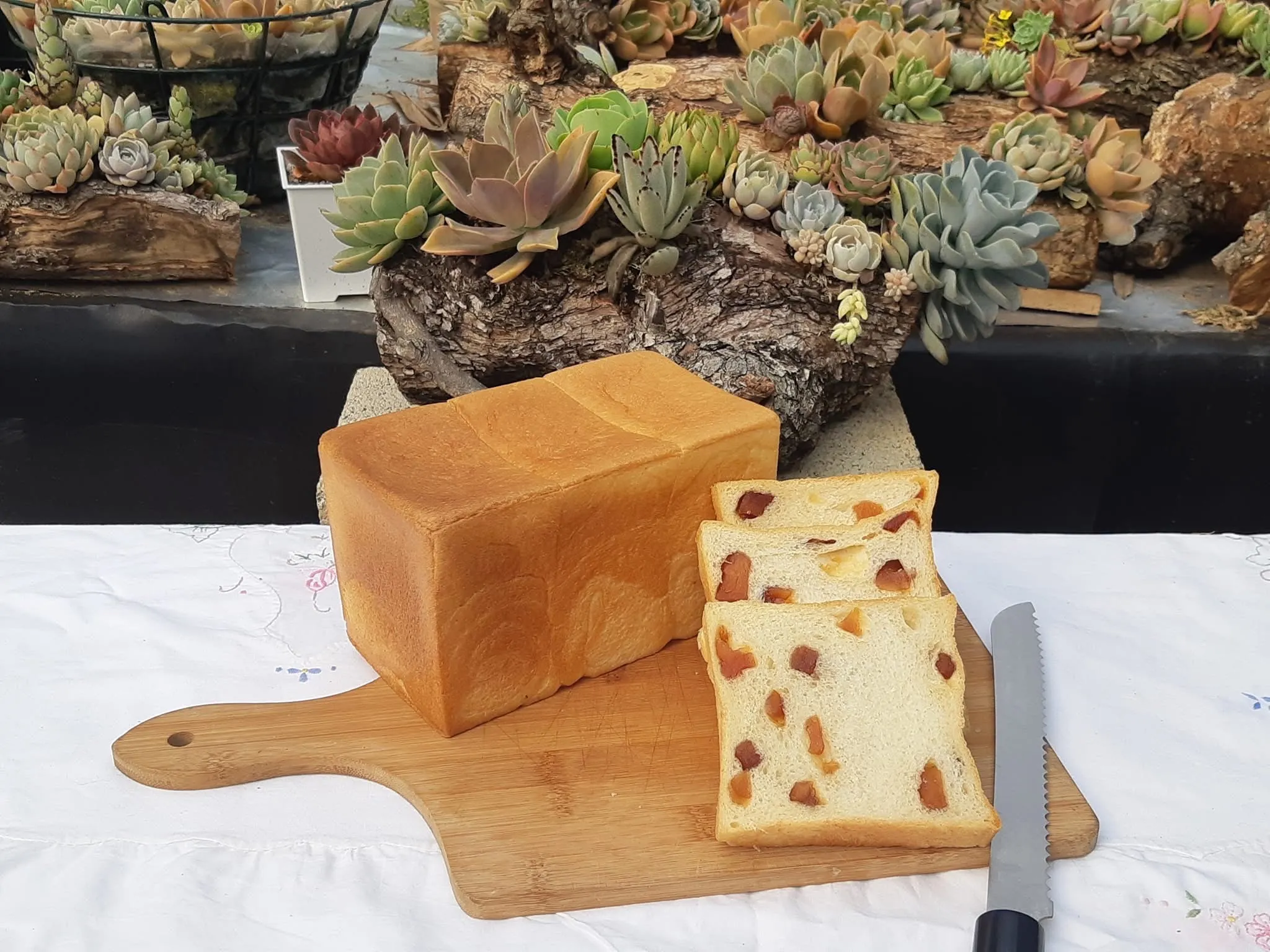 手作鳳梨酸種吐司